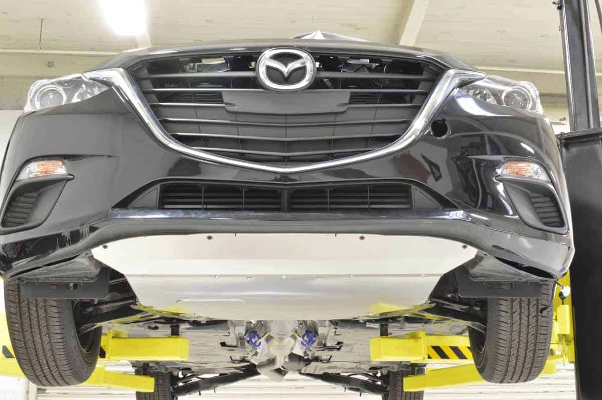 Mazda 3 plastic undercarriage cover discount